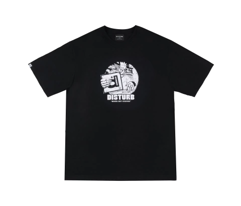 DIGGING TEE IN BLACK