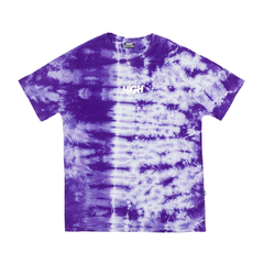 DYED TEE LOGO PURPLE