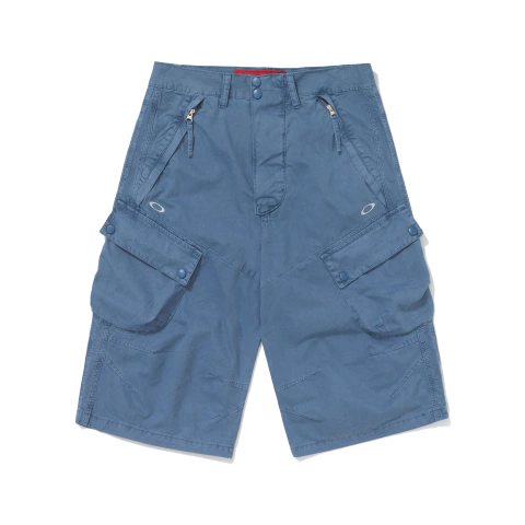 SHORTS OVERSIZED PIET + OAKLEY - STEEL BLUE