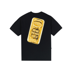 GOLDBAR TEE IN BLACK