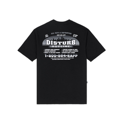 HOTLINE TEE IN BLACK