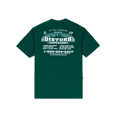 HOTLINE TEE IN BLUE GREEWISH