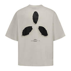 CAMISETA OVERSIZED “IDENTIDADE” BEGE