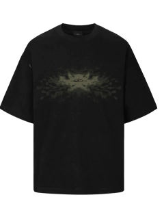 CAMISETA REGULAR “PULSE” PRETA