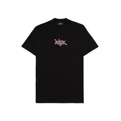 TEE SUFGANG BLACK LOGO PINK