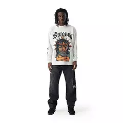 TEE LONG SLEEVE SOSA OFF WHITE - loja online