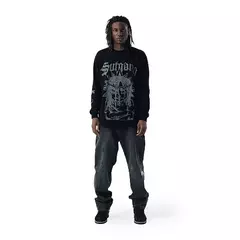 TEE LONG SLEEVE SOSA BLACK - loja online