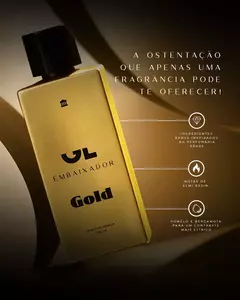 GL EMBAIXADOR GOLD DEO PERFUME MASCULINO 100 ML na internet
