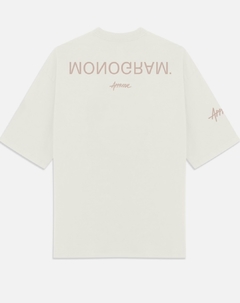 OVERSIZED APPROVE MONOGRAM OFF WHITE - comprar online