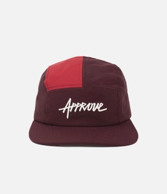 5 PANEL VIBRANT LINES BORDO
