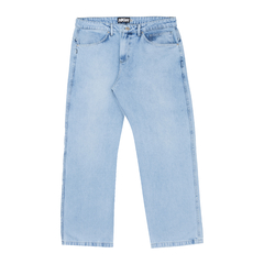 JEANS PANTS LOGO LINE BLUE