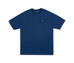 LABEL TEE IN BLUE