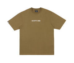 LOGO TEE IN BEIGE