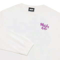 LONGSLEEVE LIZARD WHITE - EUPHORIA STORE