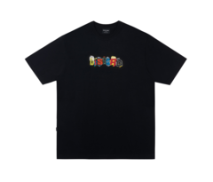 MAGAZINE TEE IN BLACK