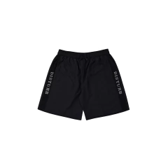 MESH NYLON SHORTS IN BLACK