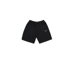 MIDI COTTON SHORTS IN BLACK