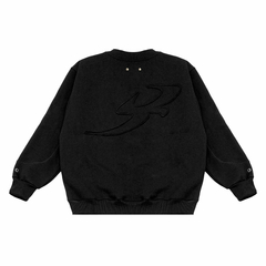 MOLETOM B GARÇA PRETO - comprar online