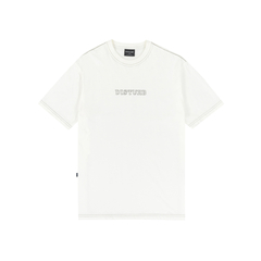 OUTLINE LOGO TEE IN OFF WHITE