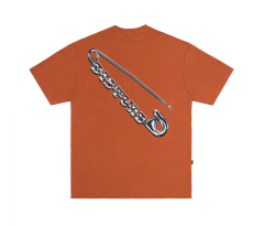 PIN TEE IN ORANGE
