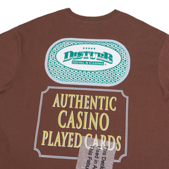 PLAYED CARTS TEE IN BROWN - EUPHORIA STORE