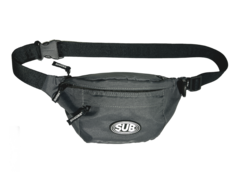WAISTBAG ORBIT LOGO CINZA