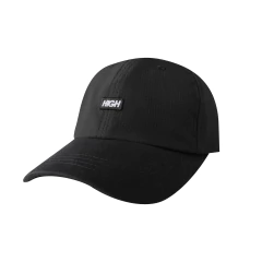 RIPSTOP 6 PANEL PATCH BLACK