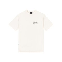 SHINY T-SHIRT IN OFF WHITE - comprar online