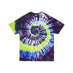 SPIRAL DYED TEE PURPLE