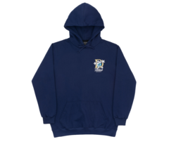 STOLEN VINYL HOODIE IN BLUE - comprar online