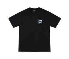 SYNTH TEE IN BLACK - comprar online
