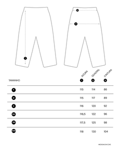 Imagem do CALÇA JEANS ASAS PRETA