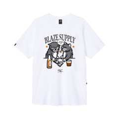 TEE BADAUI CAT WHITE