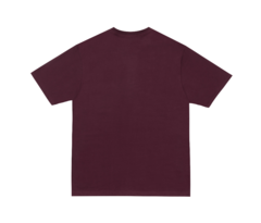 LOGO RECORDS TEE IN BURGUNDY - comprar online