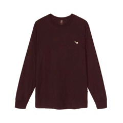 LONGSLEEVE TEE PIPE BORDEAUX