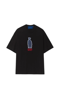 T-SHIRT QC SUDDEN PATCH BOXY BLACK
