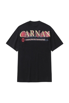 LETTERING HEAVY T-SHIRT - BLACK
