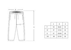 TRACK PANTS CLASS "PIPA C" NAVY/WHITE - EUPHORIA STORE