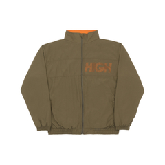 TRACK JACKET DOTZ OLIVE GREEN
