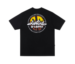 TUNE IN TEE IN BLACK