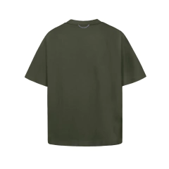 CAMISETA QC STENCIL BOXY VERDE - comprar online