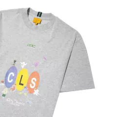 T-SHIRT "CLASSIC CARTOONS" GRAY MELANGE na internet