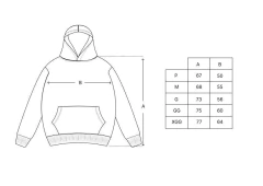 CLASSIC HOODIE CLASS "PIPA" OFF-WHITE - EUPHORIA STORE