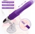 Vibrador com suporte/ 10 vibração/ vai e vem / recarregável/ ventosa - comprar online