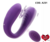 Vibrador Casal com Vibrador e Sugador / 20 modos / Recarregável/ Controle / Cor Pink / COD. A231