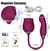 Rosa Sugador Ponto G / 10 Vibrações & Sucção/ Recarregável (COD. A139) - loja online