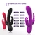 Vibrador 3 em 1 / Recarregável/ 12 Vibrações / 3 Motores de vibração