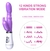 Vibrador Silicone Rabbit 8 Vibrações Flexivel 21cm / COD. A221 - loja online