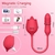 Vibrador Rosa Vai e Vem/ 10 velocidade e Vibrações/ Recarregável - loja online