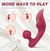 Vibrador Duplo Vaginal e Anal/ Recarregável/ 9 vibrações/ Controle - comprar online
